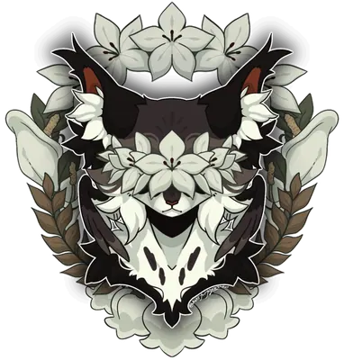 Flower portrait example 1