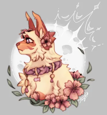 Flower portrait example 1
