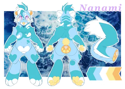 Full character reference sheet example 2